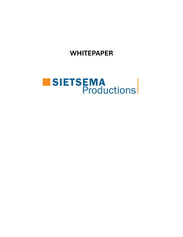 Whitepaper Sietsema Productions